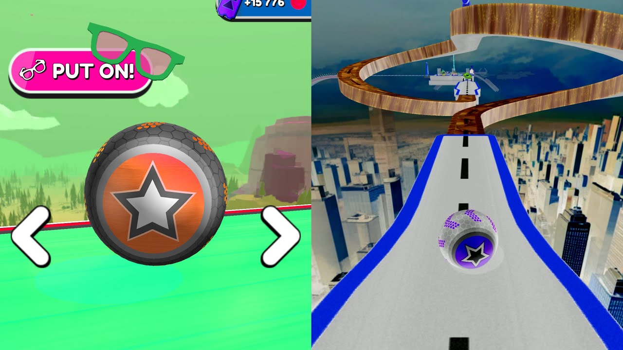 Going Balls Speedrun Challenge Vs Reverse Balls Speedrun Walkthrough Gameplay