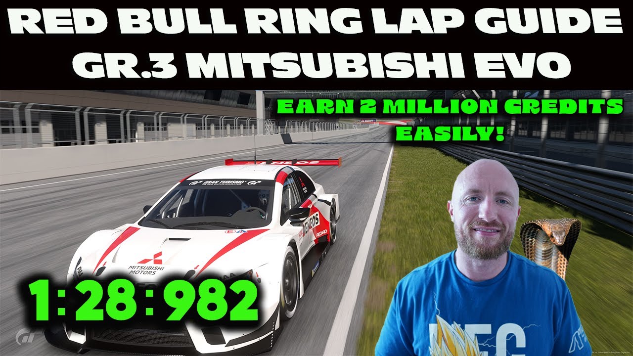 Red Bull Ring Time Trial Guide &ndash; Gold Easy! (GT7 Gr.3 Mitsubishi Evo)