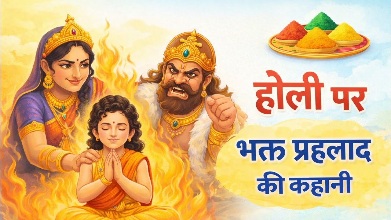 होली पर भक्त प्रहलाद की कहानी