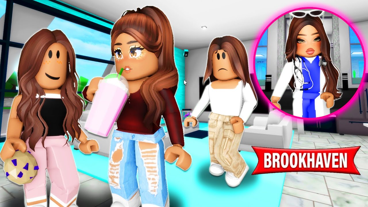 A MENINA REJEITADA PELA FAMILIA VIROU MÉDICA! | Historinhas Brookhaven RP | Roblox