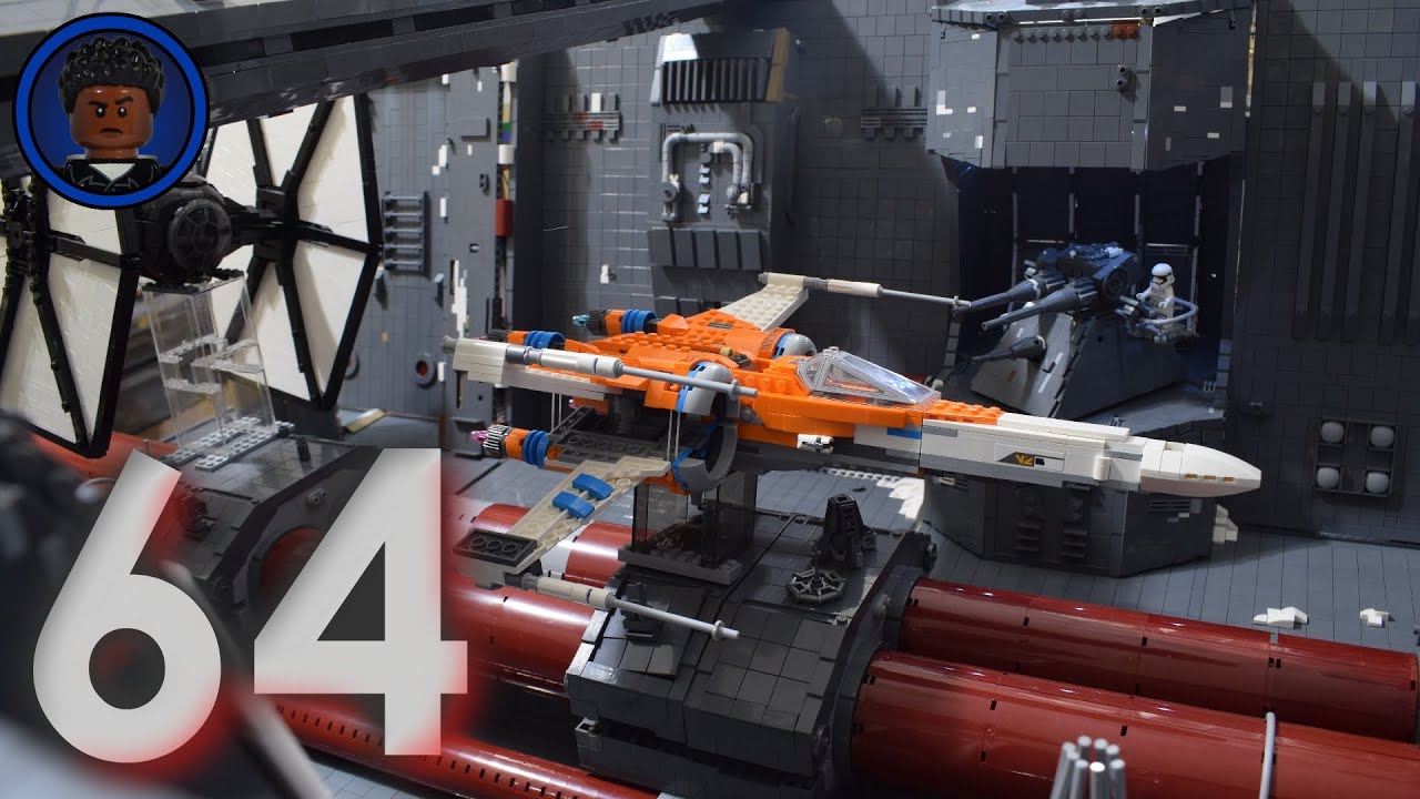 LEGO Starkiller Base MOC Build Series: Update 64 - The Trench is FINISHED!