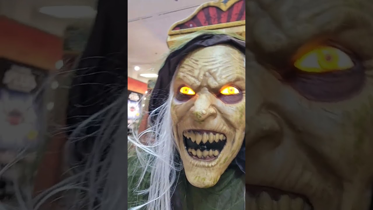Spirit Halloween Jumping Witch