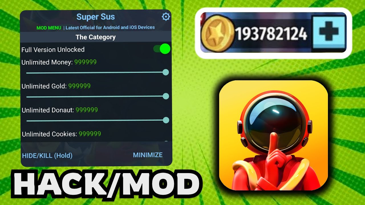 Super Sus Hack Mod APK – How to Get Unlimited Golden Stars Free on iOS & Android