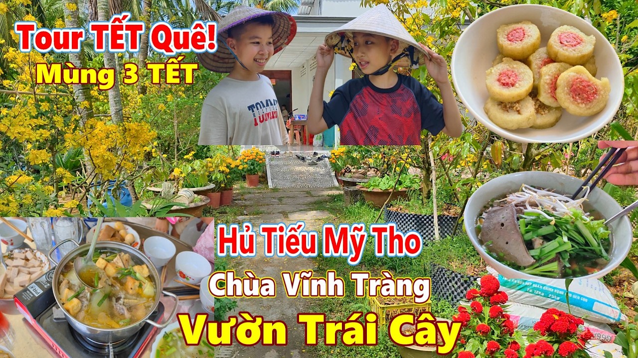 Trải nghiệm Tour Tết Quê Miền Tây đi từ Sài Gòn