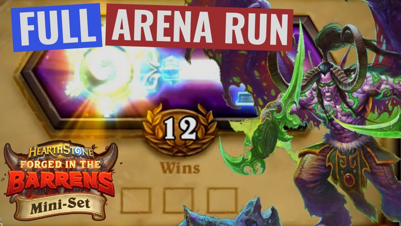 12-0 Post-Nerf Demon Hunter - Hearthstone Arena Wailing Caverns