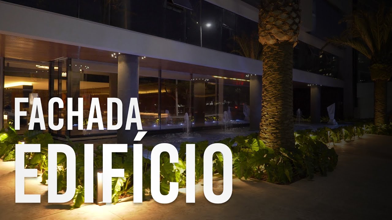 Fachada edifício residencial - Dicas com Waldir Junior - Curso de Luz