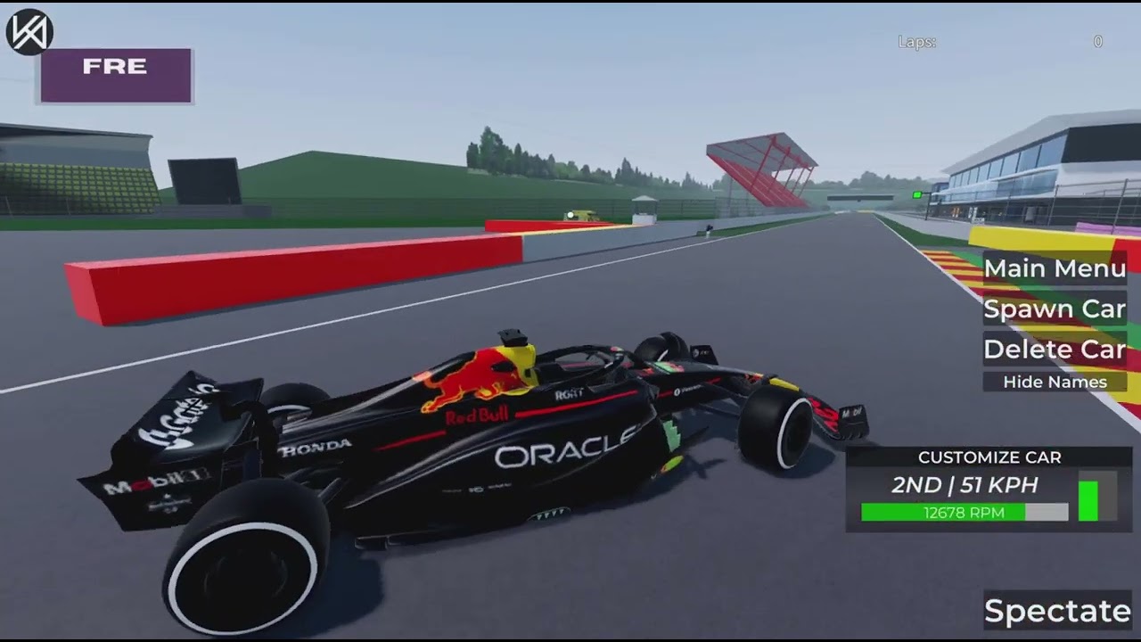 Formula racing experience crashes.