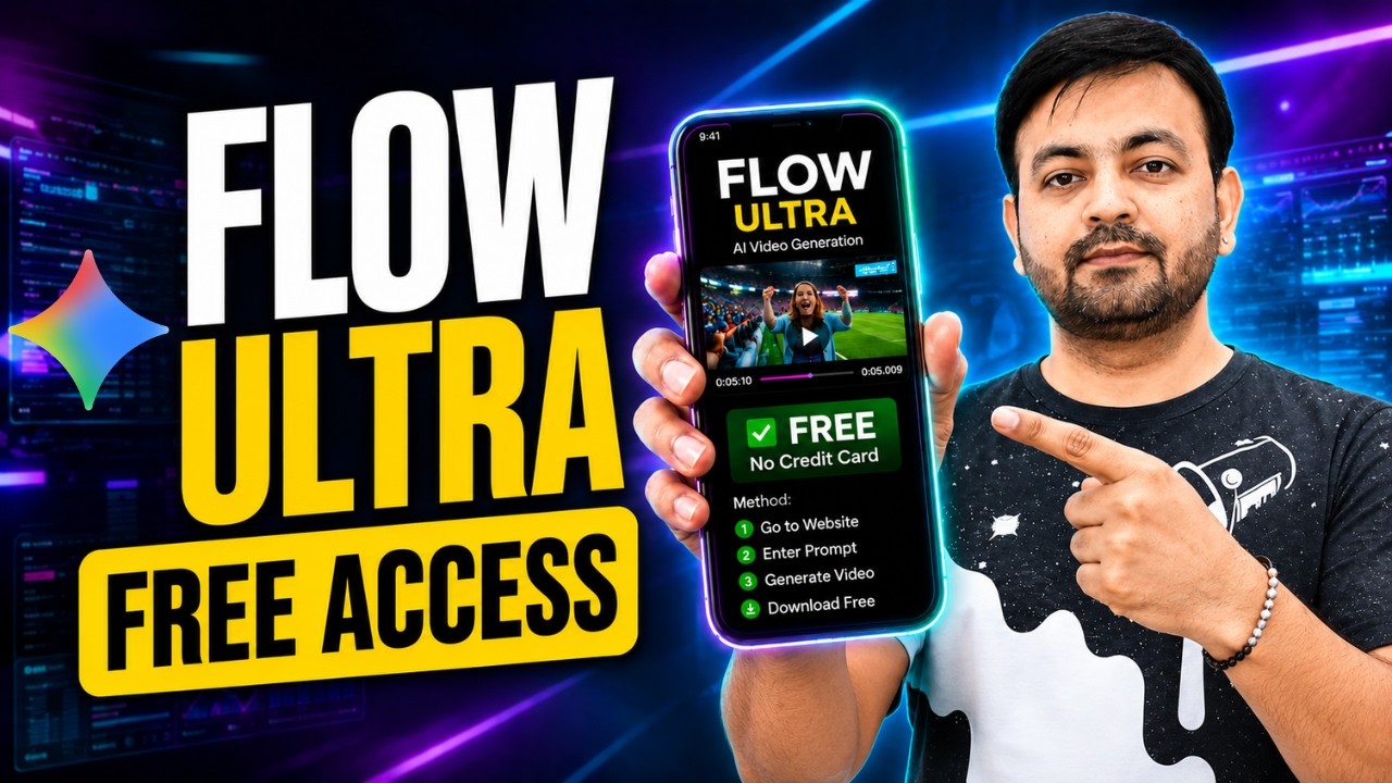 How to Get Google Gemini Flow Ultra FREE Access (Hindi)