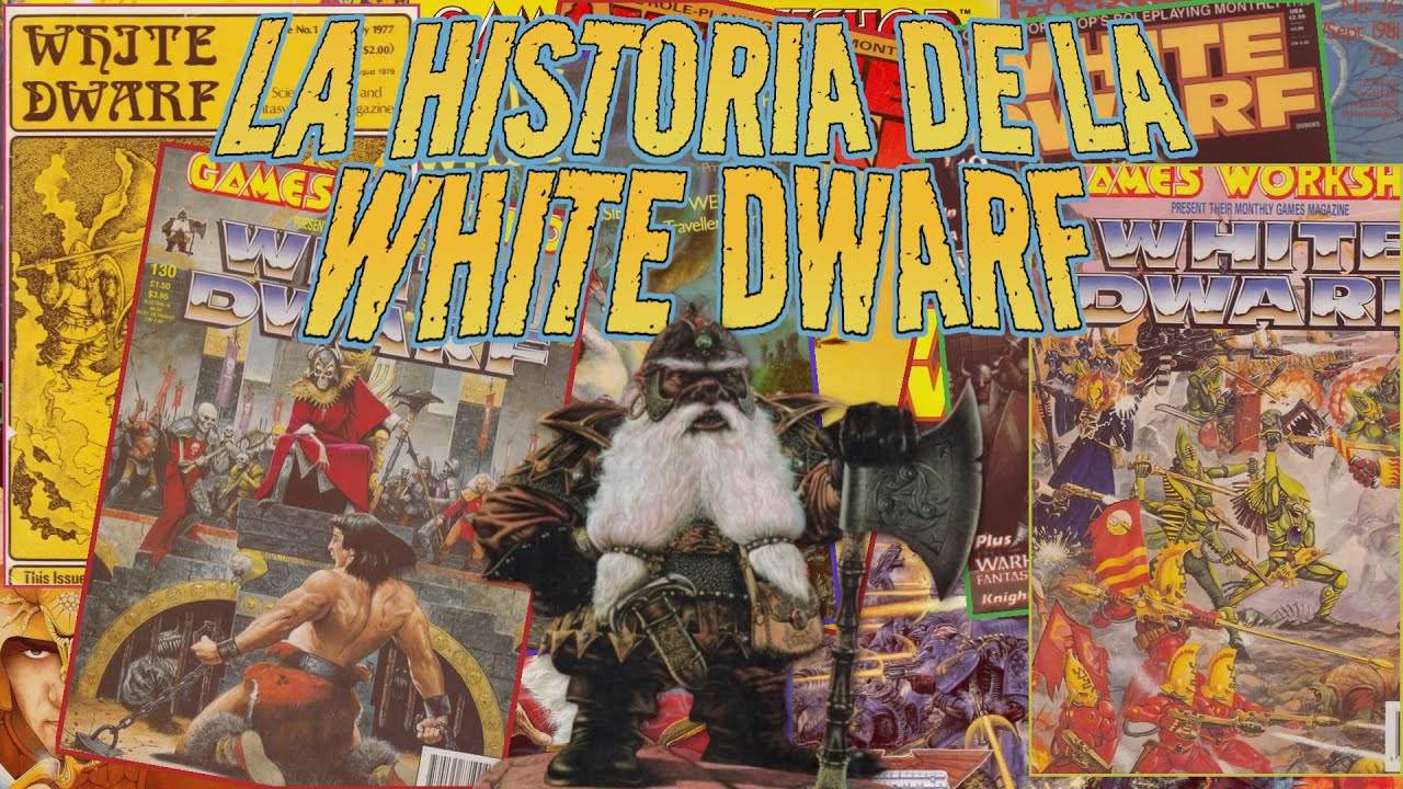 La historia de la White Dwarf #lacupula #historia #warhammer #whitedwarf #magazine