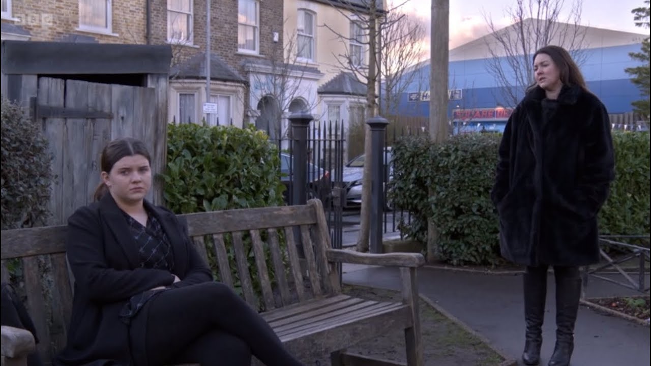 Eastenders Stacey apologies to lily for losing it with her earlier as she doesn’t want to fight