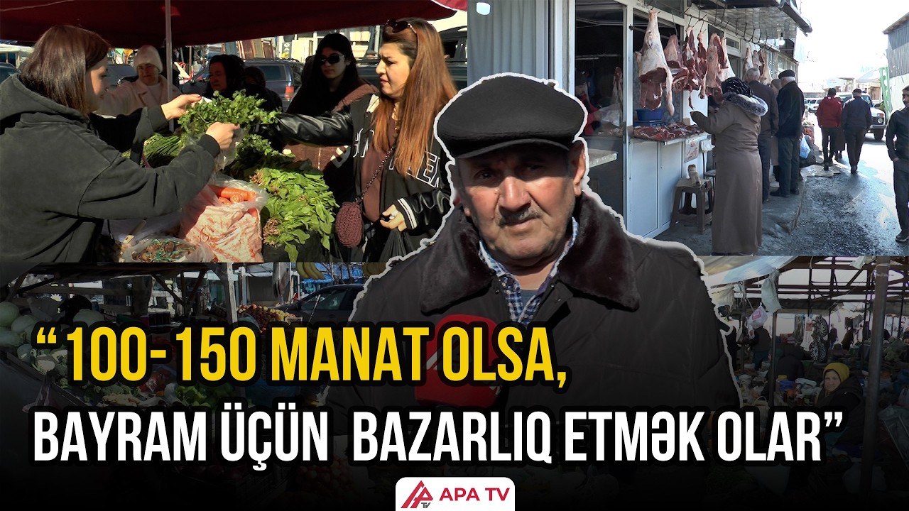 Bayramqabağı Zaqatala bazarında qiymətlər necədir? | APA TV
