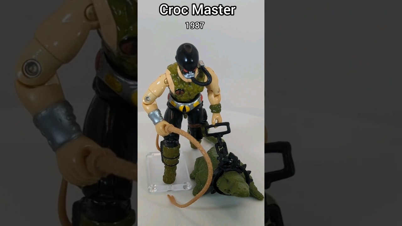 GI JOE Croc Master 1987