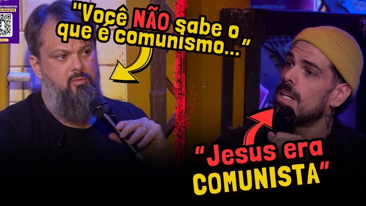 Pastor Tassos Lycurgo deixa Daniel Pax SEM palavras durante debate | Comunismo x Cristianismo
