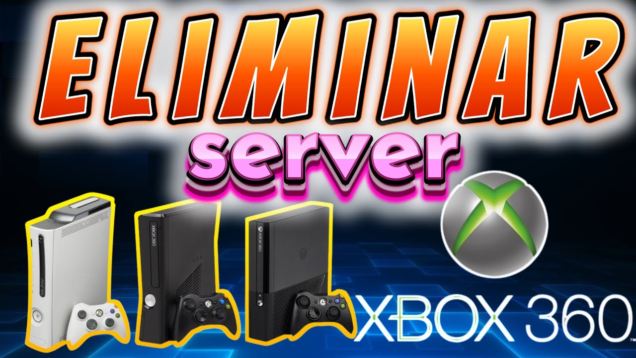 eliminar SERVER (HDD XBOX 360 RGH)