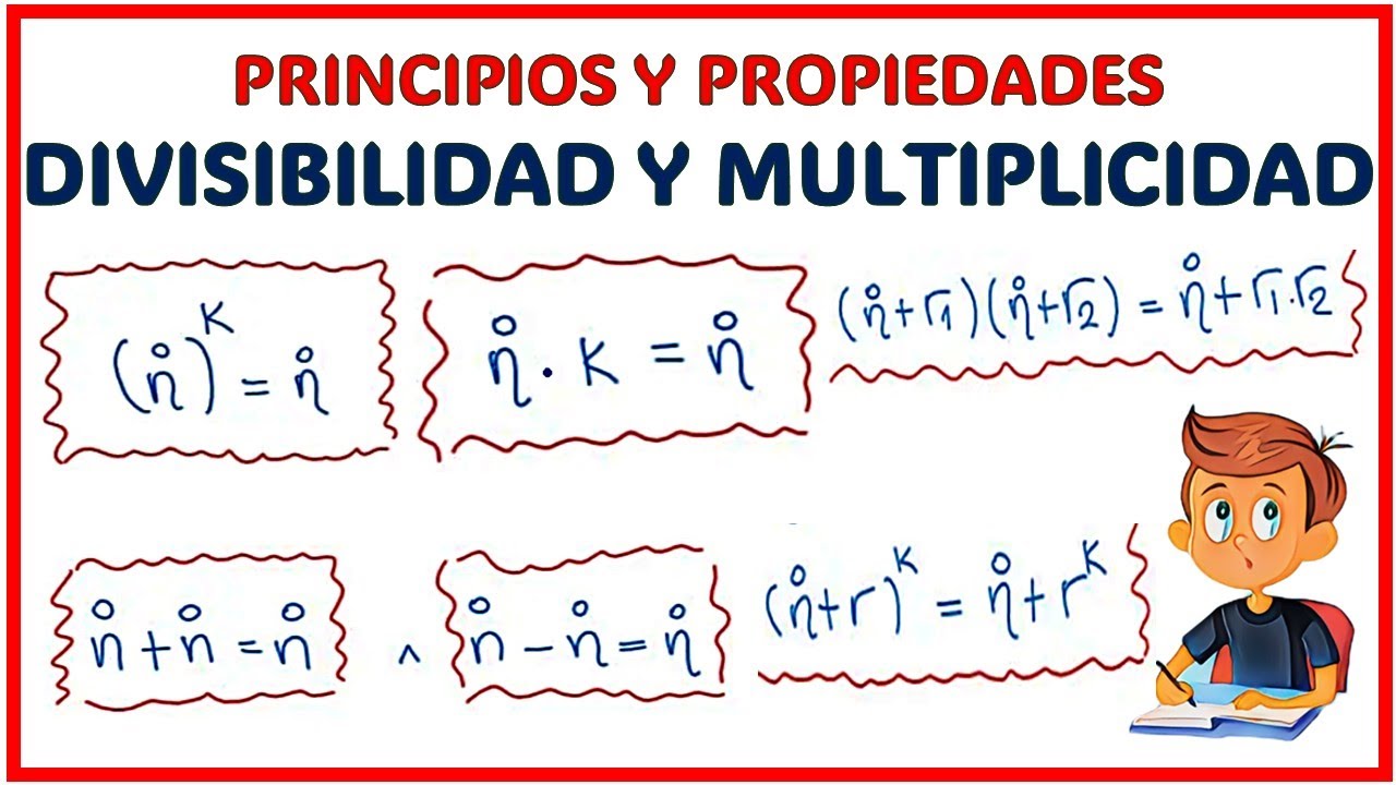 Principios y Criterios de Divisibilidad y Multiplicidad - PARTE 1 - Aritmética ✅