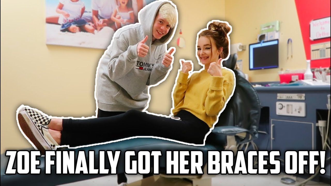 ZOE GOT HER BRACES OFF! (GOT EVERYONES REACTIONS!)