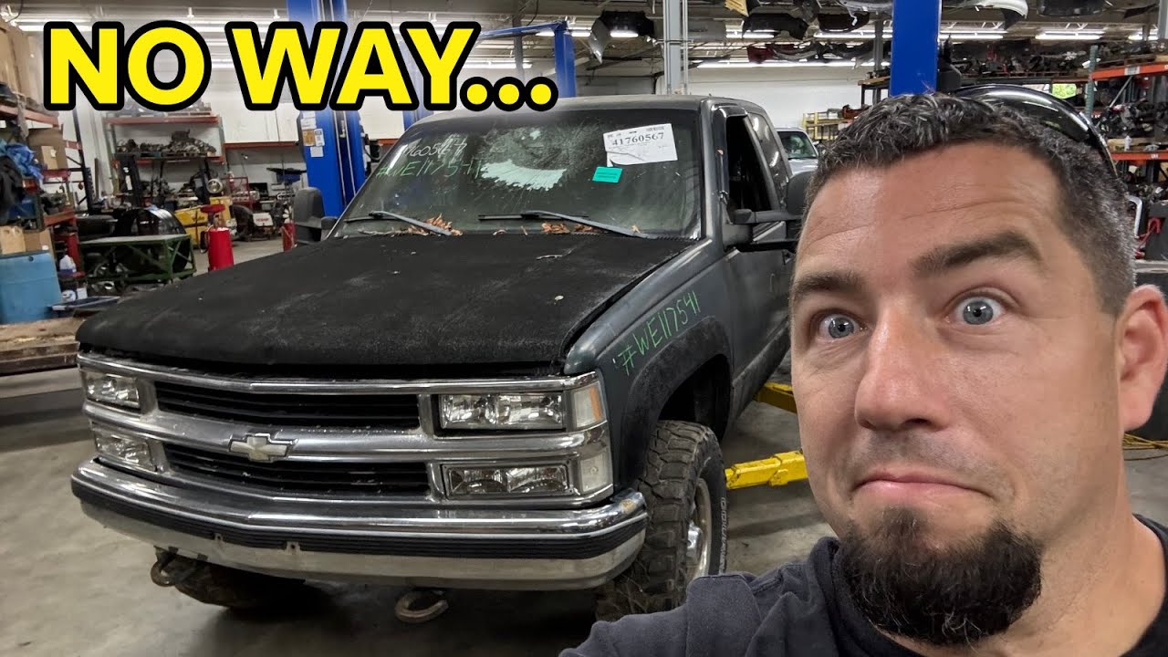 Будет ли этот расплавленный большой блок Chevy всё ещё на ходу? Вот почему грузовики 90-х были лу...
