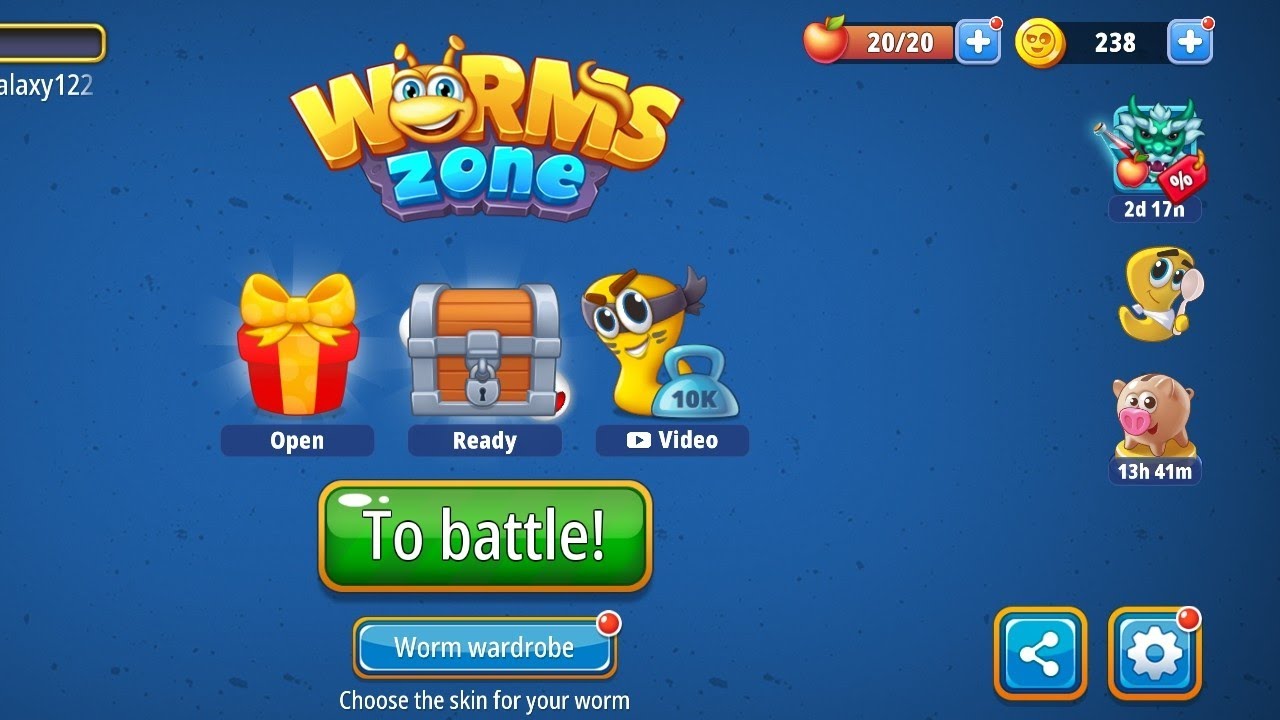 Worms Zone live playback time in mobail #viral #foryou #game
