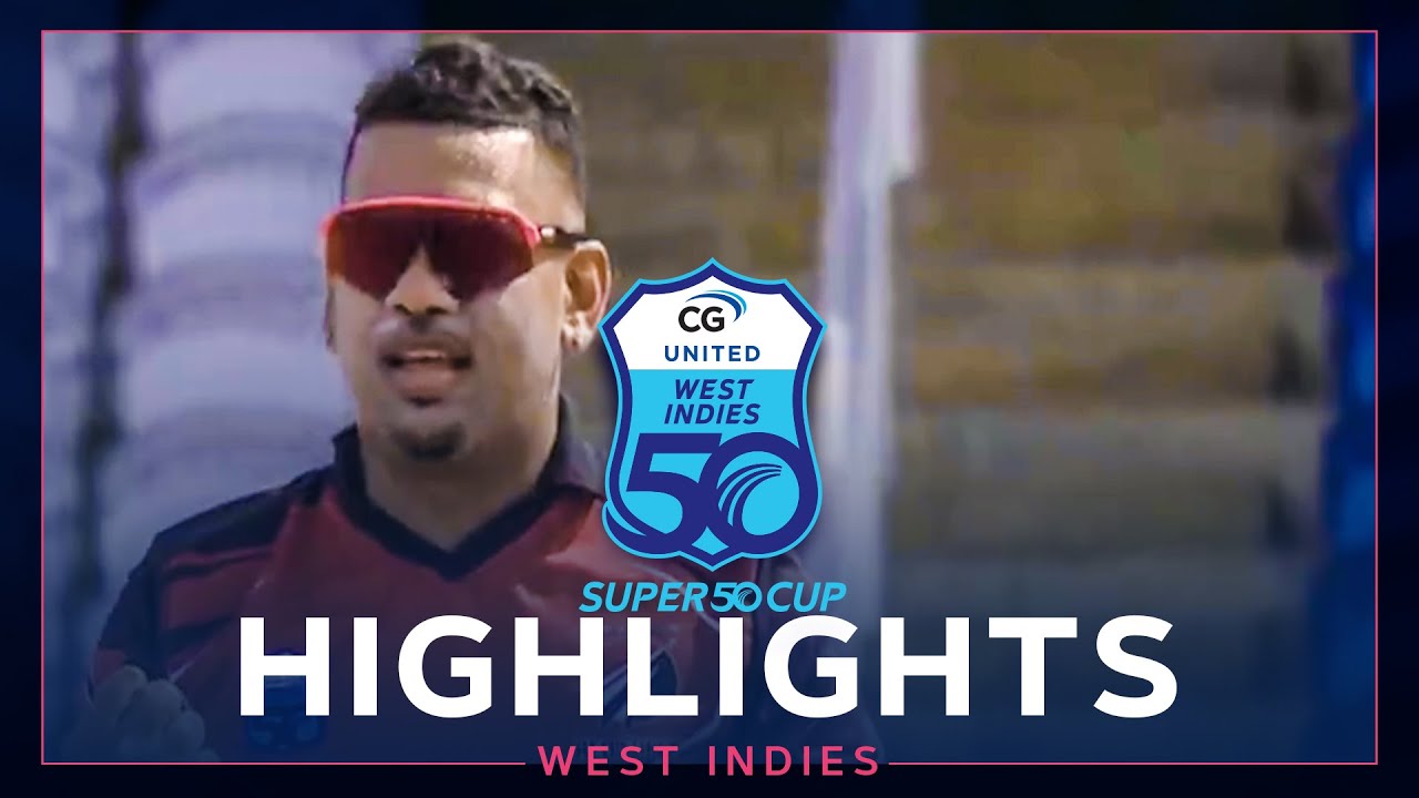 Narine Takes Crucial 3-17 In Final! | Leeward Islands v Trinidad & Tobago | CG United Super50 2023