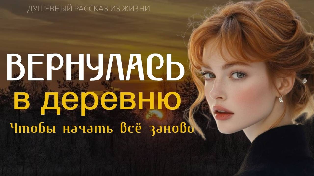 «ВЕРНУЛАСЬ В ДЕРЕВНЮ» Жизненная история о женской судьбе после развода | Аудио рассказ