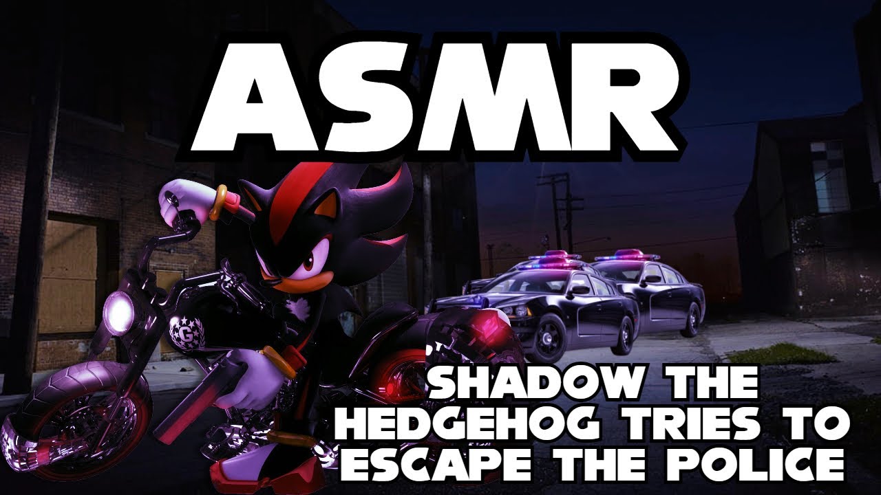 (ASMR) Shadow the Hedgehog tries to escape the police