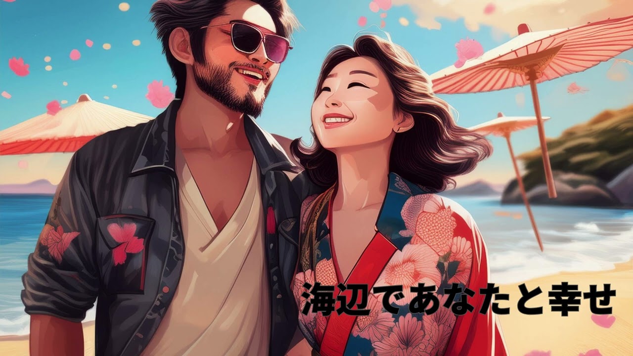 Happy with you at the beach (海辺であなたと幸せ)