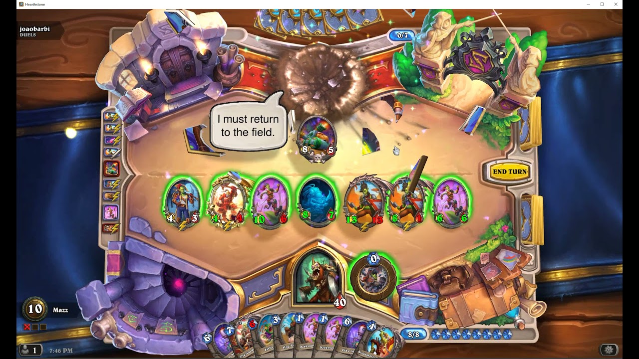 Hearthstone Duels 12 Wins - Rush Warrior