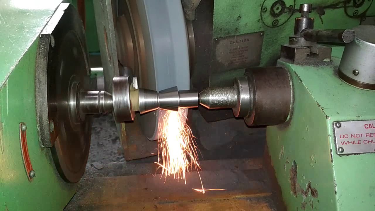step and taper grinding on cylindrical grinder