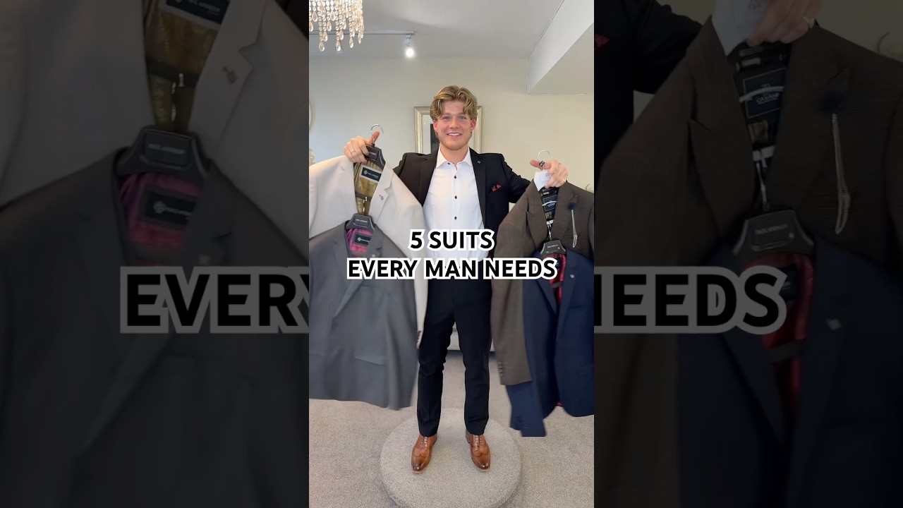 5 Suits every man needs&hellip; #designermenswear #mensfashion #helpmemakethismakesense #fashion