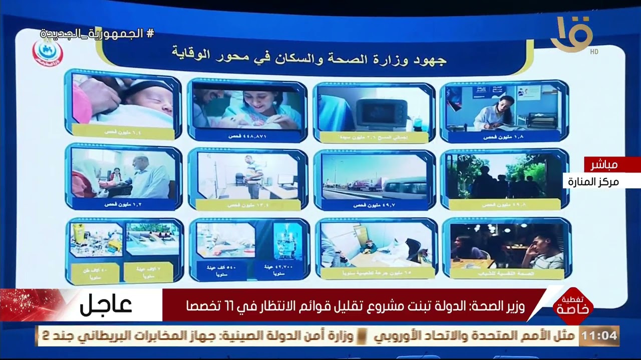 كلمة د. خالد عبد الغفار وزير الصحة والسكان خلال افتتاح المعرض والمؤتمر الطبي الإفريقي الثالث