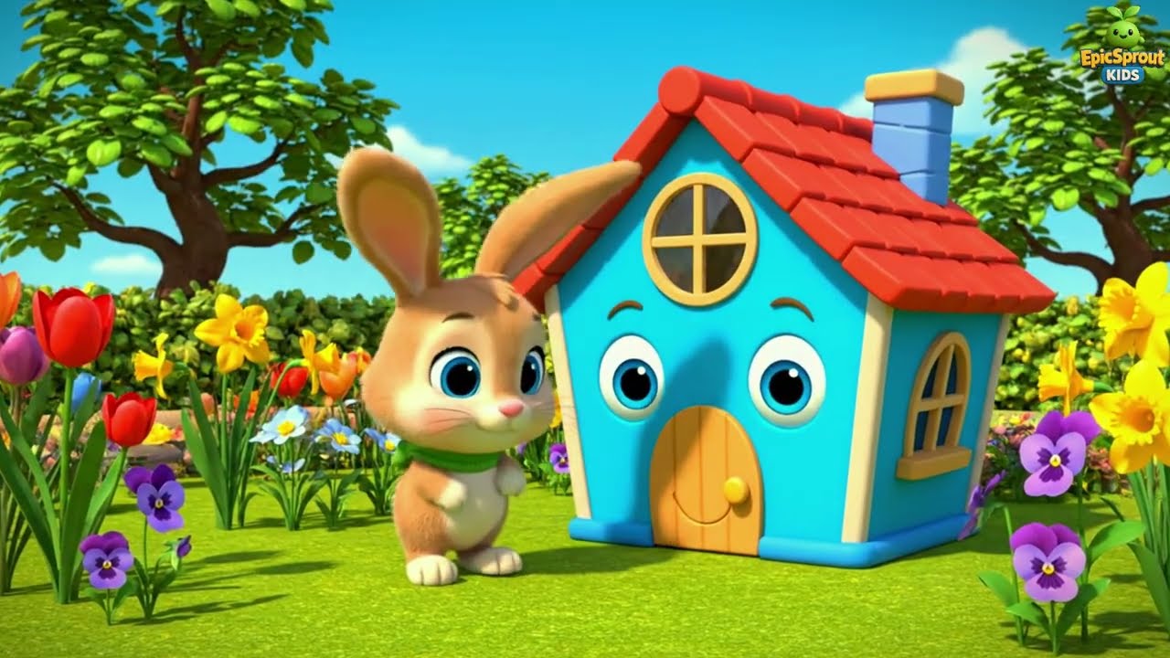Japanese | おっと！遊び小屋が倒れちゃった | Oops! The Playhouse Fell Down | kids song