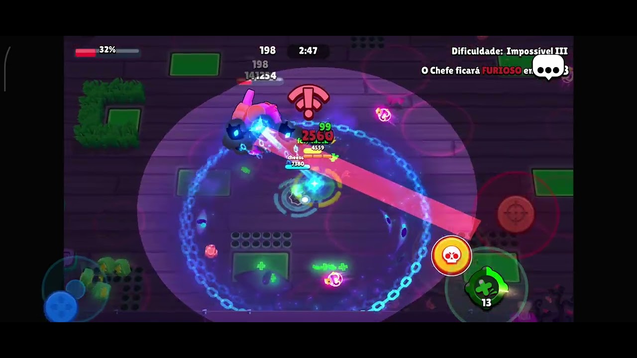 Prova Q o glowbert é o melhor brawler para jogar no Boss do squeak