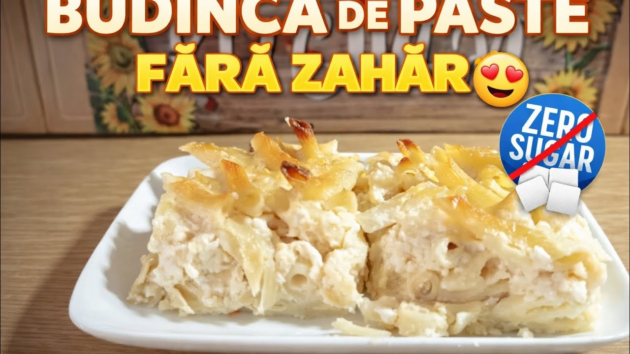 „Budincă de Paște fără zahăr – desert sănătos și delicios 😍”