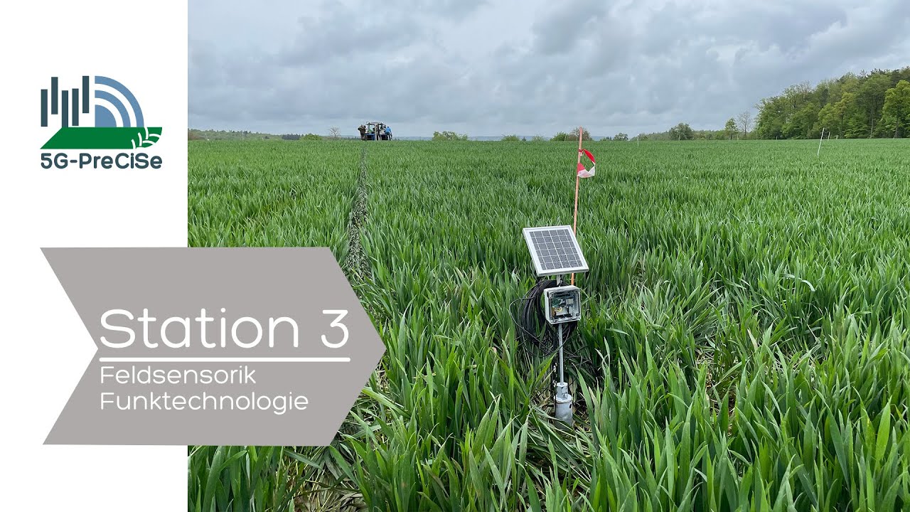 5G-PreCiSe Station 3: Feldsensorik / Funktechnologie