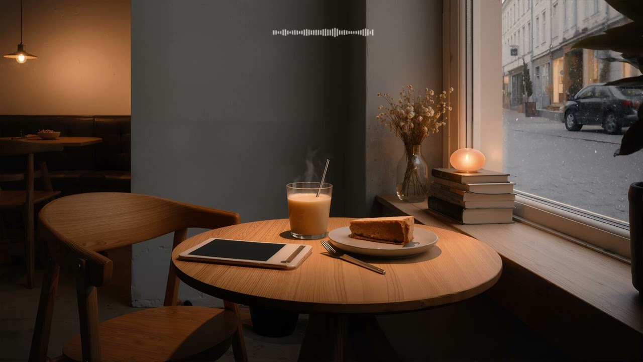 [playlist] 따뜻한 조명 아래, 책과 혼자만의 고요한 | Returning to Soul in a Quiet Cafe Corner | Winter Jazz