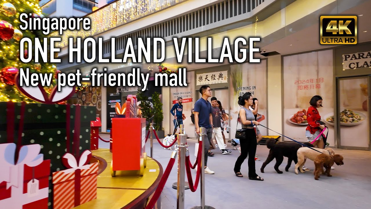 One Holland Village - New pet-friendly mall | Singapore