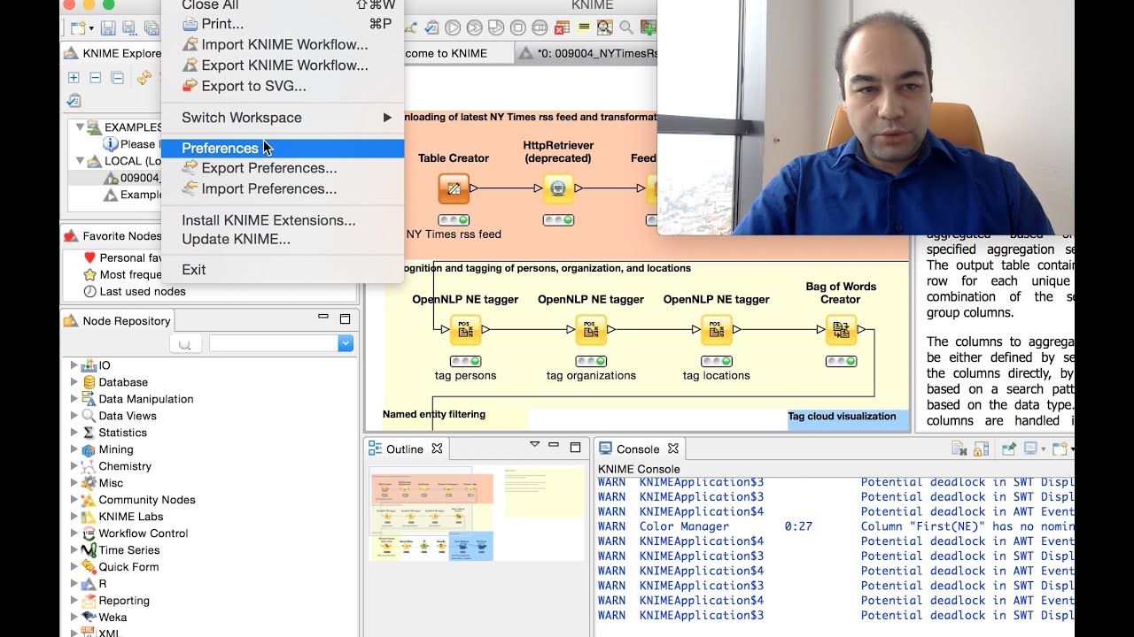 Knime ve Web Madenciliğine Giriş (Veri Bilimi Eğitim Serisi 45. Video)