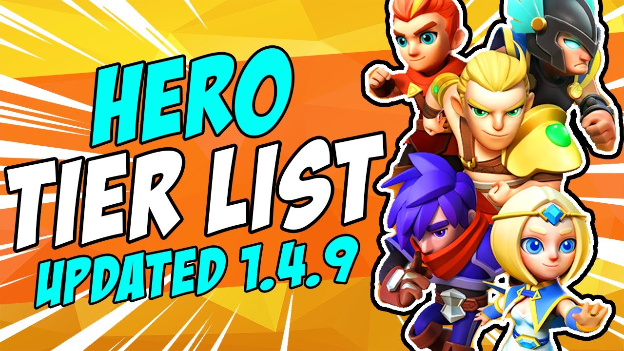 ARCHERO: NEW Hero Tier List Ranking 1.4.9 | Hero Changes & Buffs