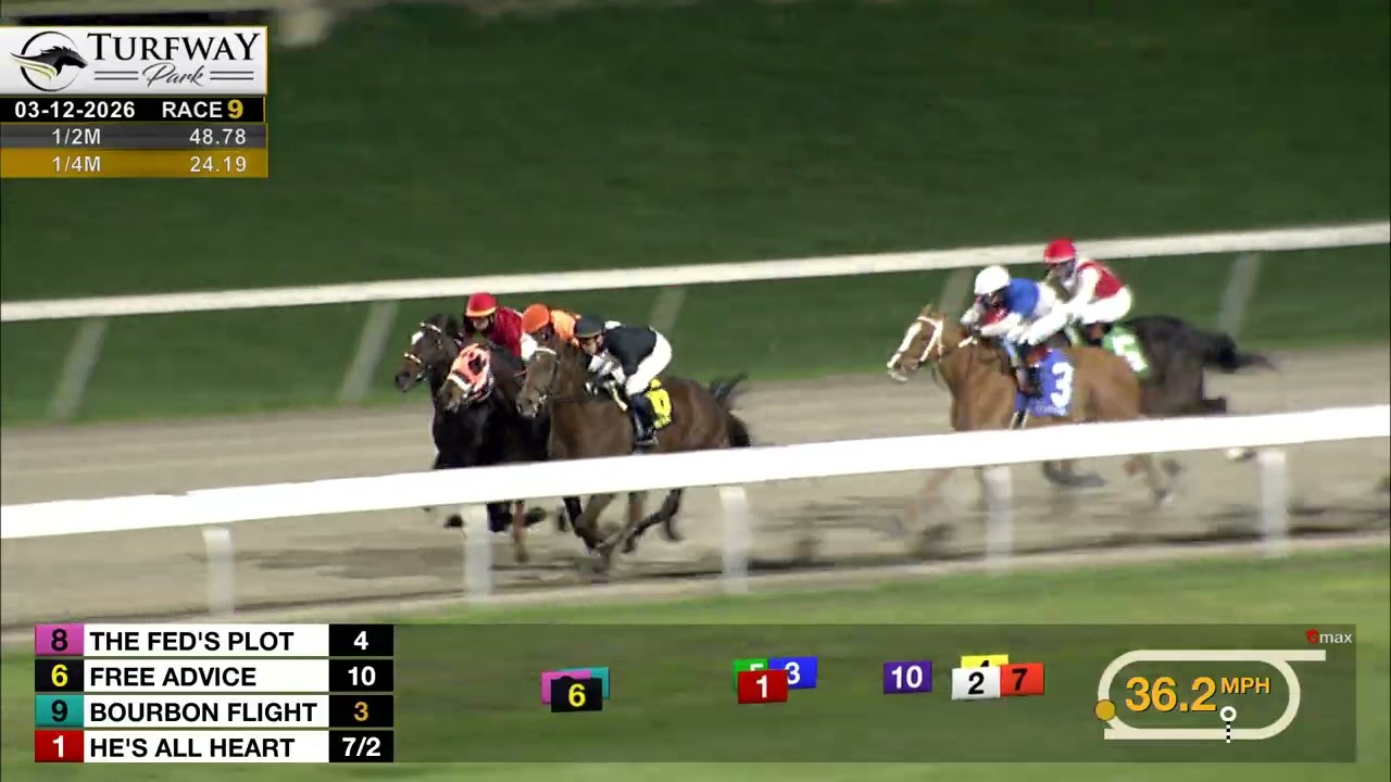 RACE 9 PROGRAM 3 12 2026