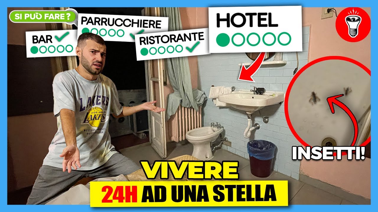 24H Solo nei POSTI con le PEGGIORI RECENSIONI (Giornata a 1 Stella) - [Si Può Fare?] - theShow