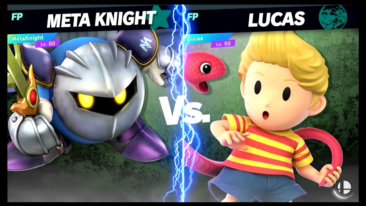 Super Smash Bros Ultimate Amiibo Fights – 9pm Poll Meta Knight vs Lucas