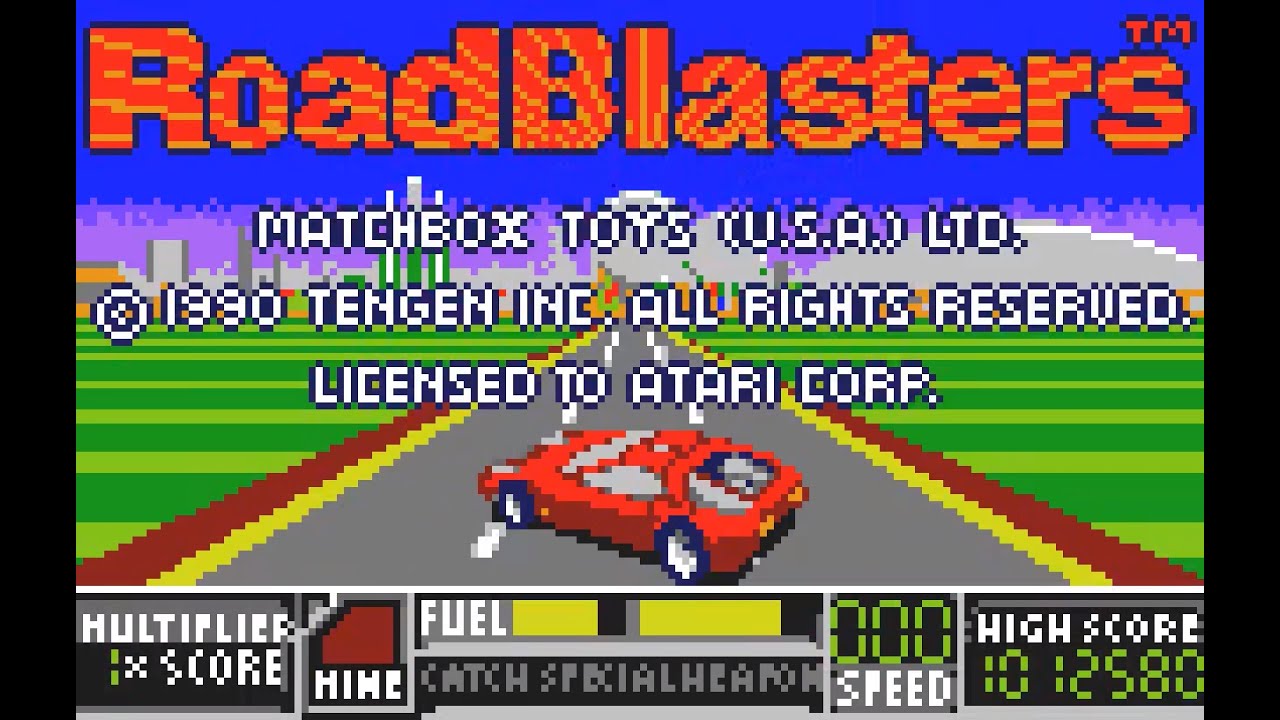 Atari Lynx Longplay [004] RoadBlasters
