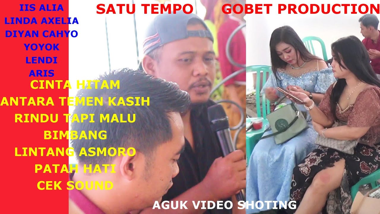 RINDU TAPI MALU CINTA HITAM  FULL LINDA IIS DIYAN ARIS SATU TEMPO  HR GOBET PRODUCTION DOLOPO