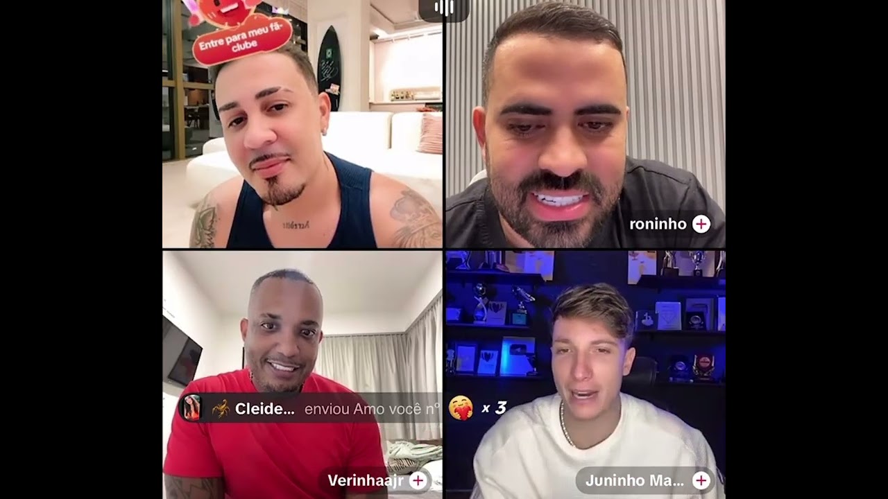 CARLINHOS MAIA GANHANDO DO RONINHO E JUNINHO MAIS BATALHAS EM LIVE #carlinhosmaia 