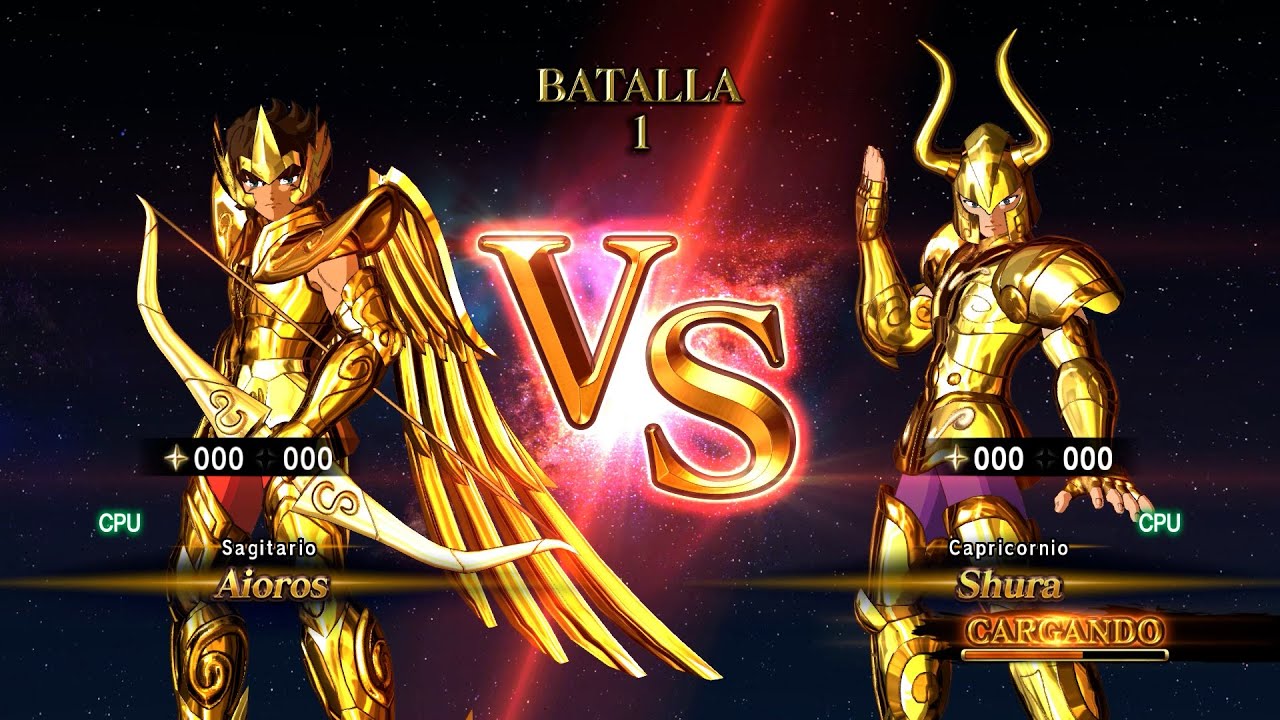 Aioros Sagitario vs Shura Capricornio - Saint Seiya: Soldiers' Soul