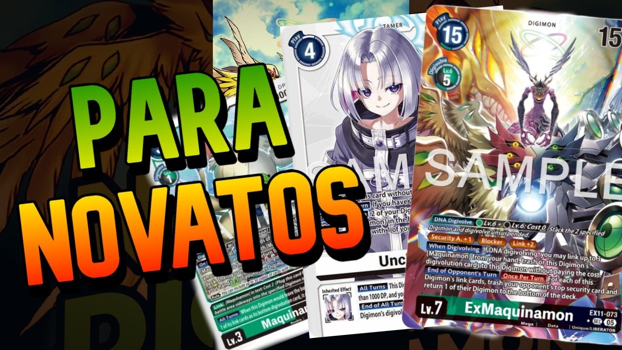 Como Jugar Con el NUEVO DECK ExMaquinamon Rápido y Facil | Digimon Caed Game