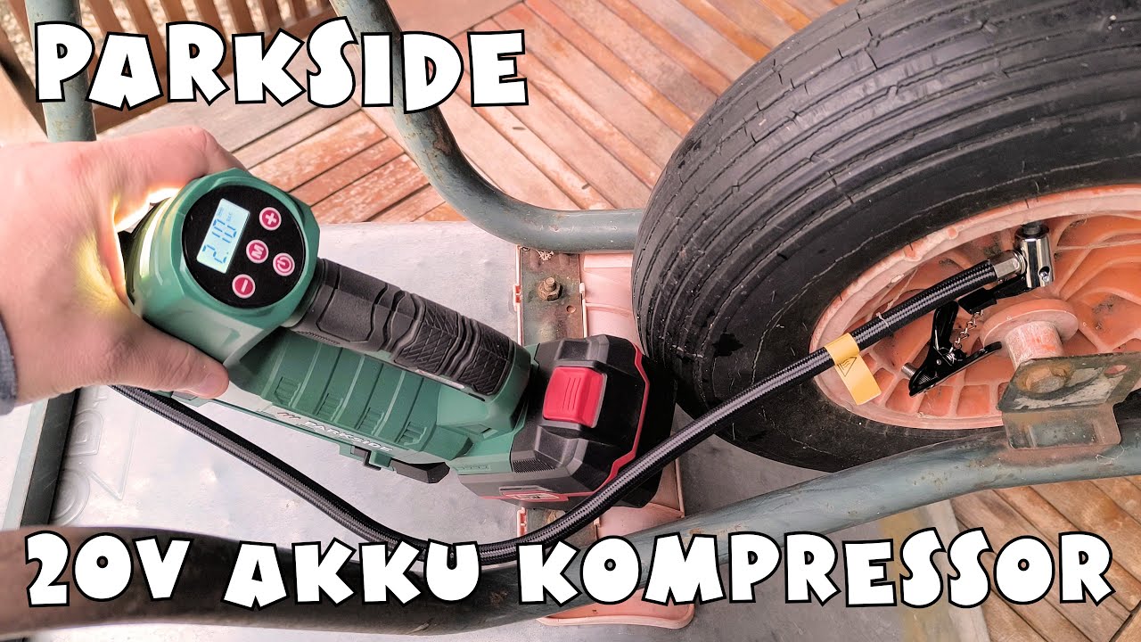 PARKSIDE® 20 V Akku-Kompressor PAKT 20-Li A1