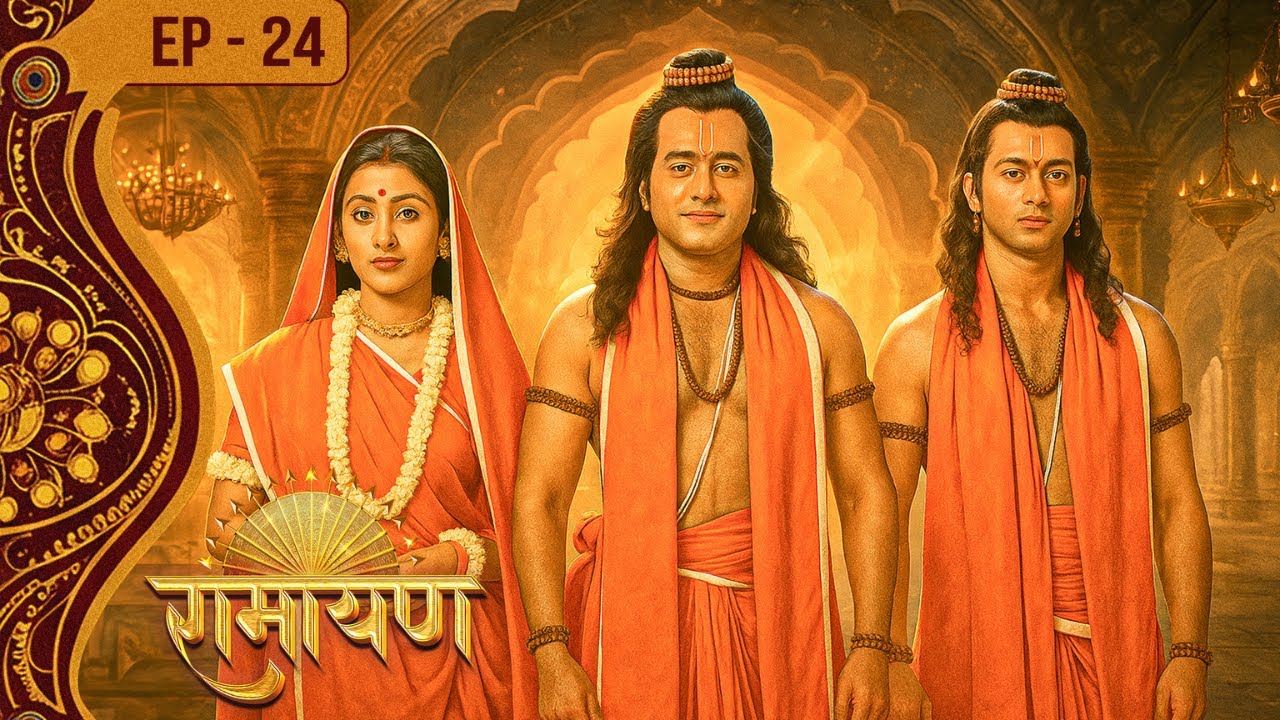 राम,लक्ष्मण और सीता ने छोड़ा अयोध्या का महल! || रामायण एपिसोड 24 || नितीश भारद्वाज, स्मृति ईरानी ||