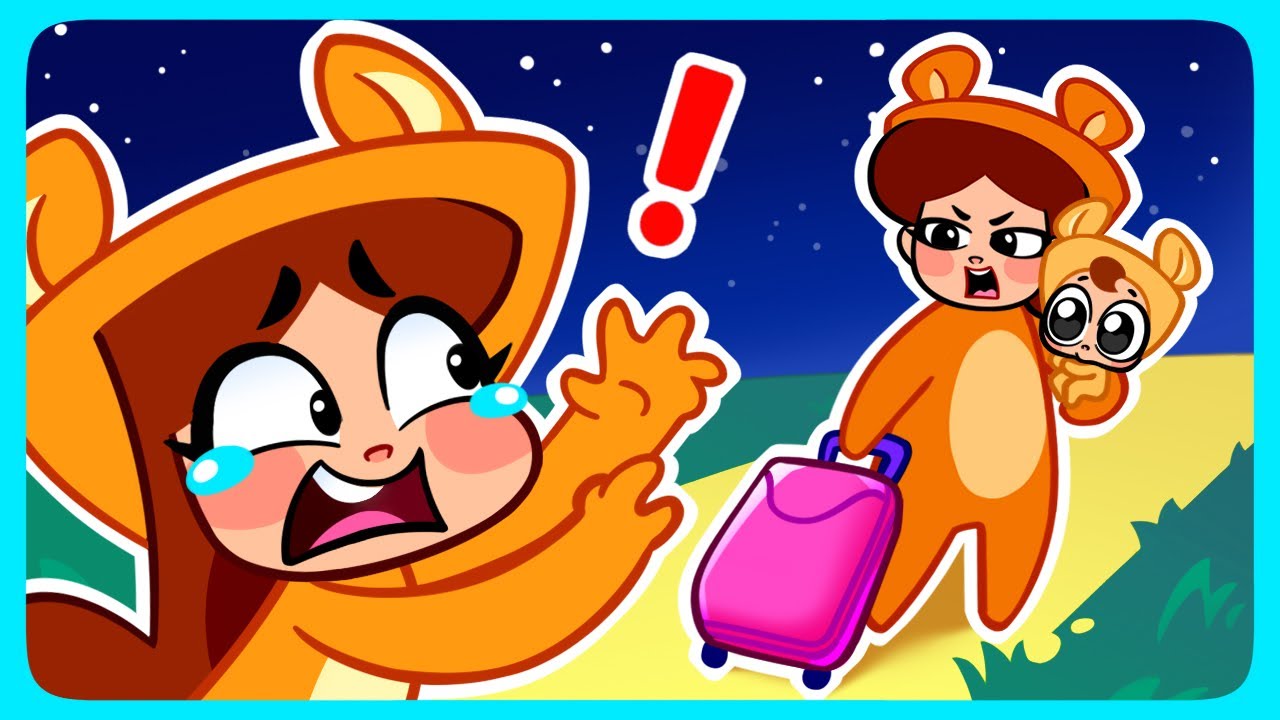😭 Quando a Mam&atilde;e Sai 😭 Quando o Papai Sai 😭 Beb&ecirc; N&atilde;o Chore! 😭 Cartoons para Crian&ccedil;as