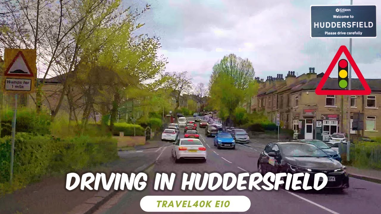 Driving Around Huddersfield 🇬🇧